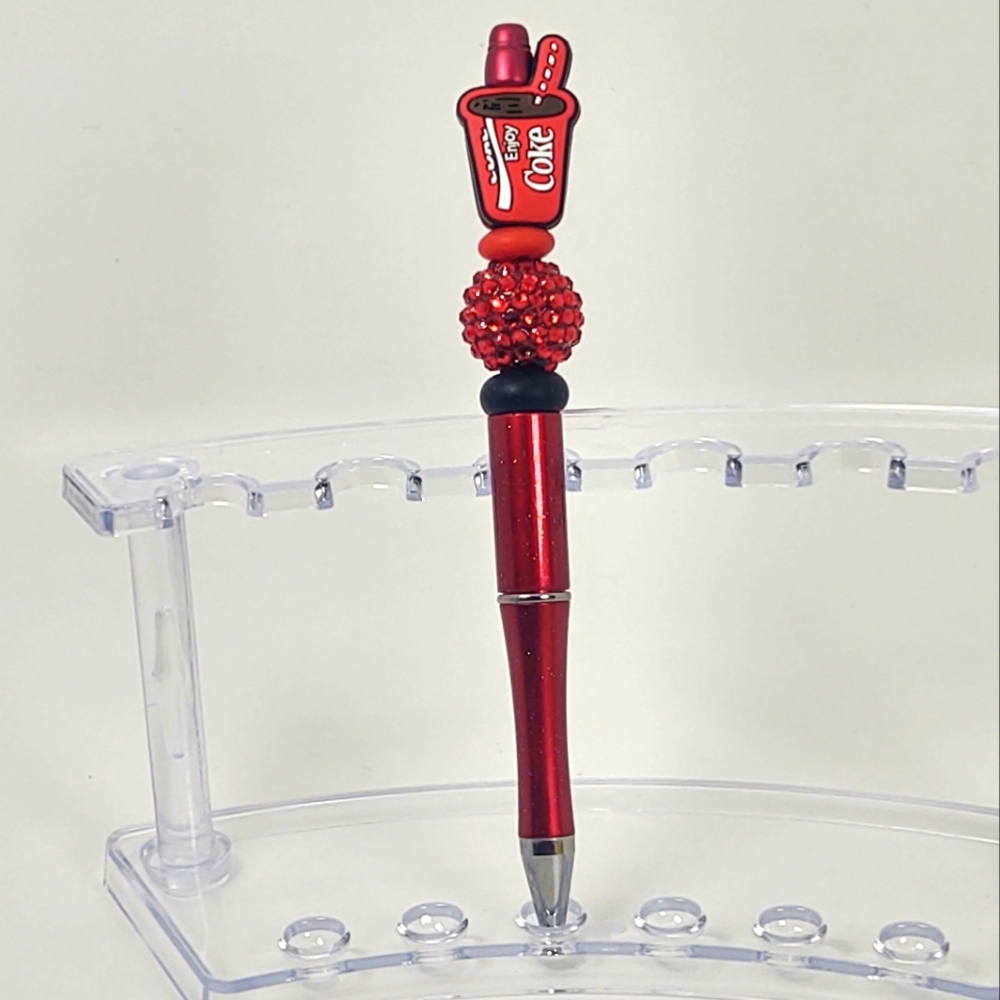 Coke Beaded Pen